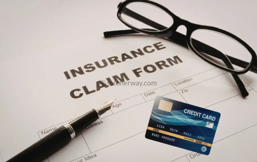 How To Handle Medical Bills and Insurance Abroad: What Every Traveler Needs To Know 2 Insurance Claim Form with Glasses Pen and Credit Card
